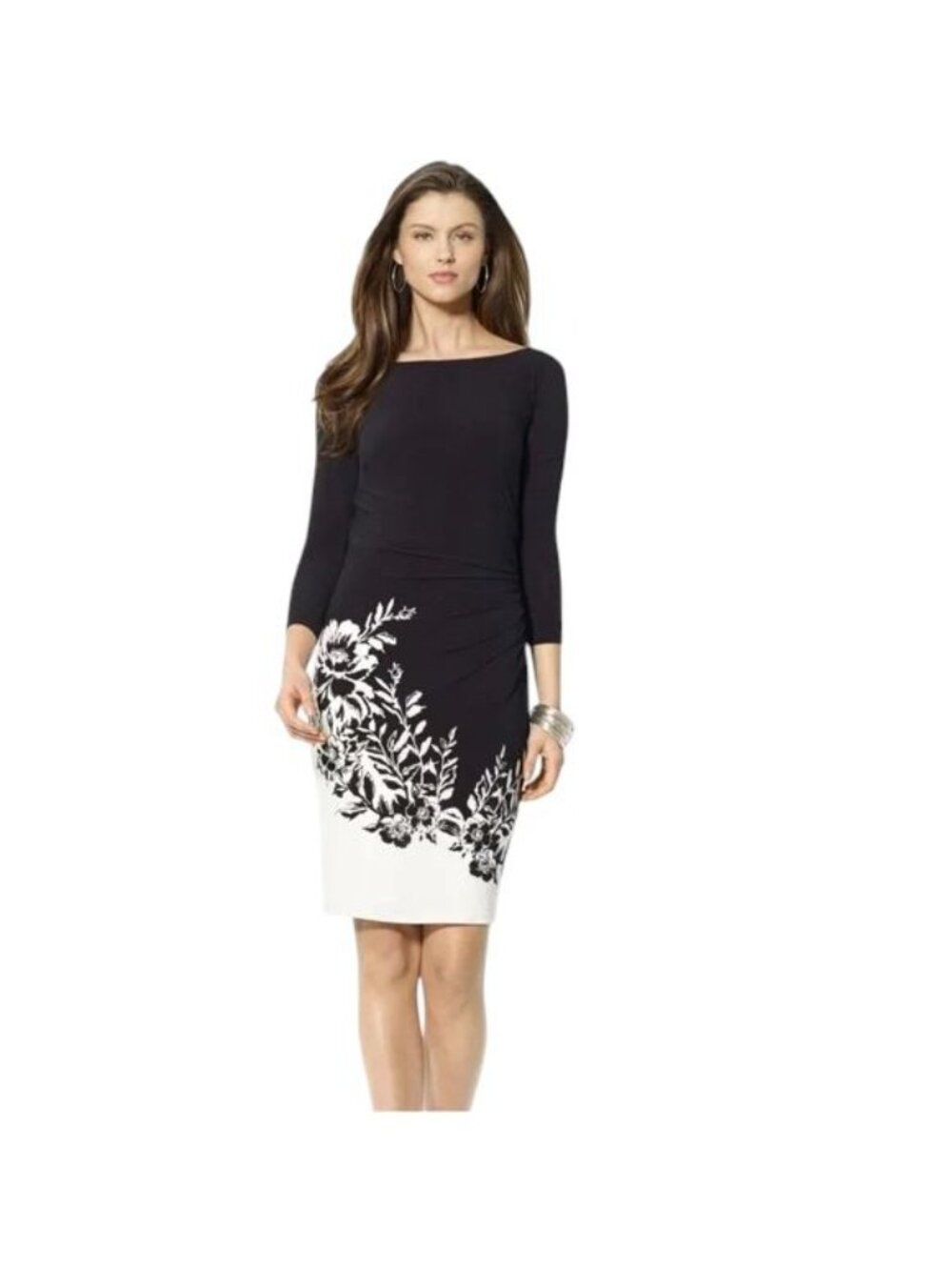 LRL Ralph Lauren Dress Womens Size 16W Work Office Capsule Minimal Professional